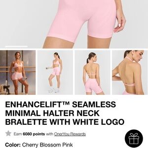 Enhancelfit seamless minimal halter bralette